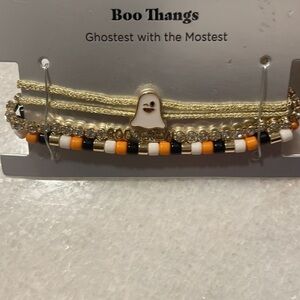 SUGARFIX by Baublebar bracelet Boo Thanksgiving glow in dark Ghost jewelry New